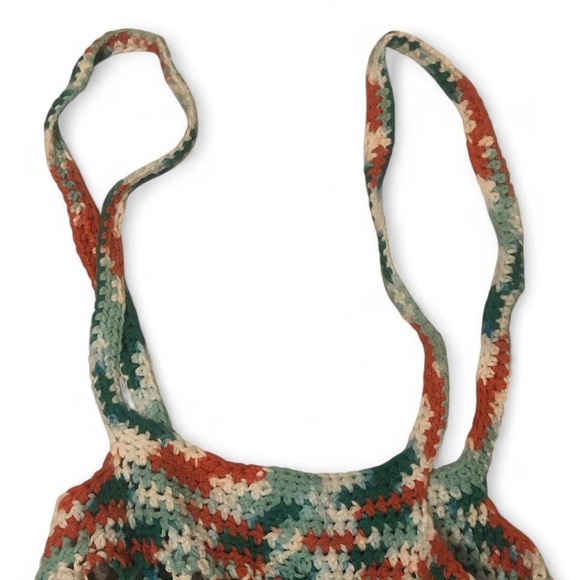 Colorful Crochet Tote Bag - Picture 5 of 6